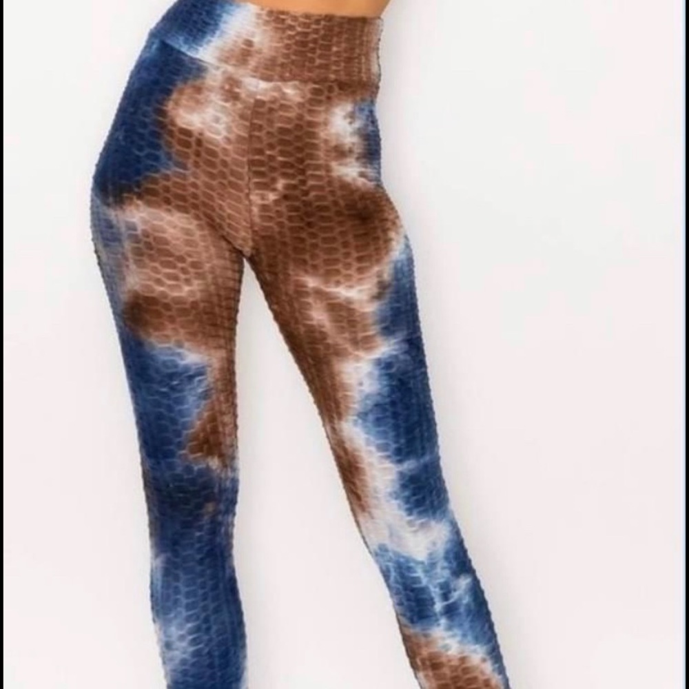 TIE DYE Booty Yoga Pants Women High Waisted